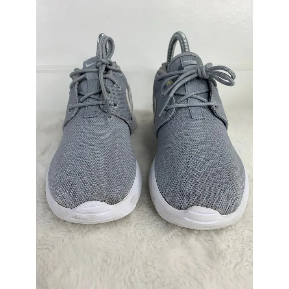 Nike Youth Roshe One Running Shoes Wolf Gray/White Size 2Y